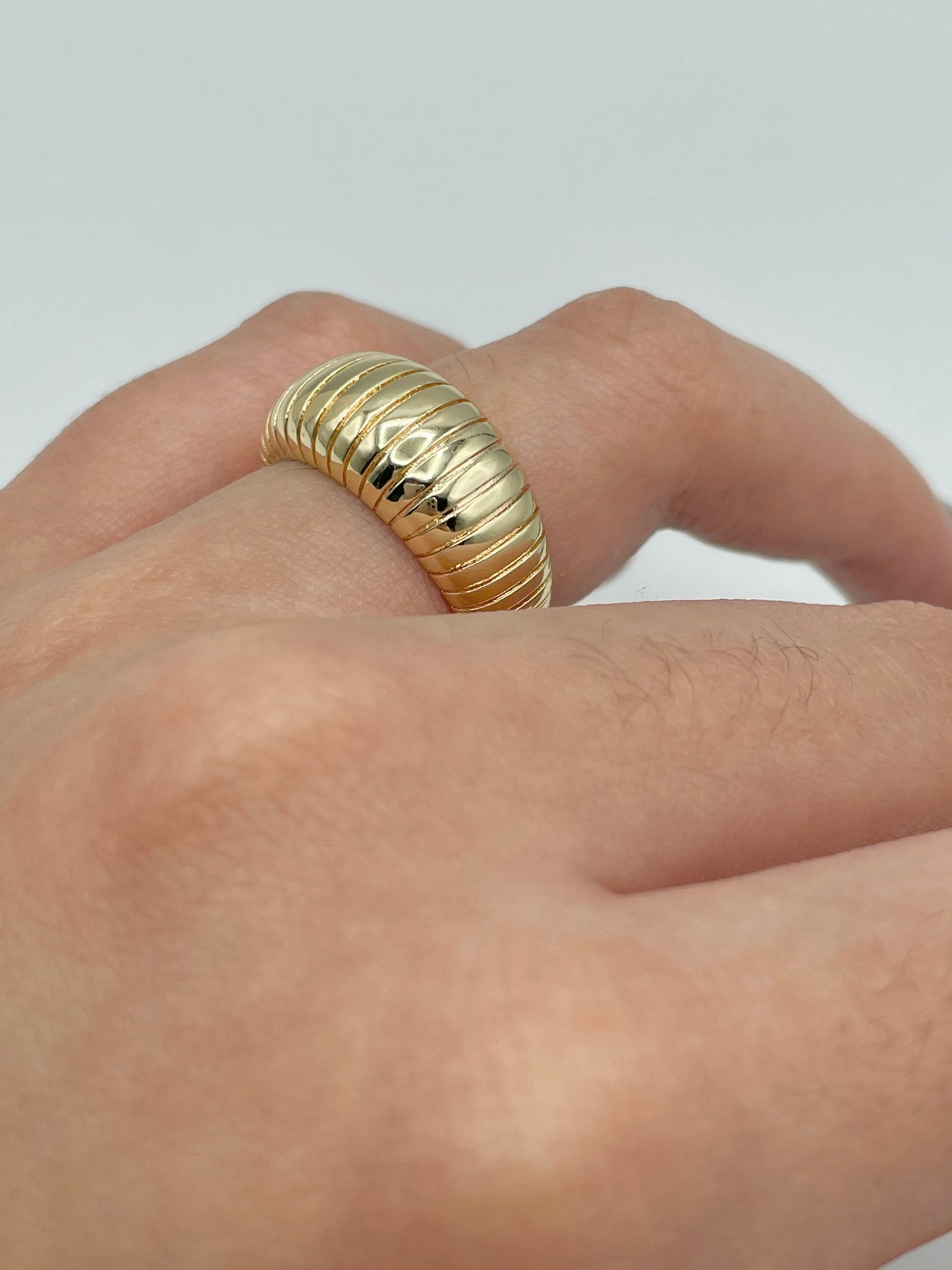14k Croissant Ring
