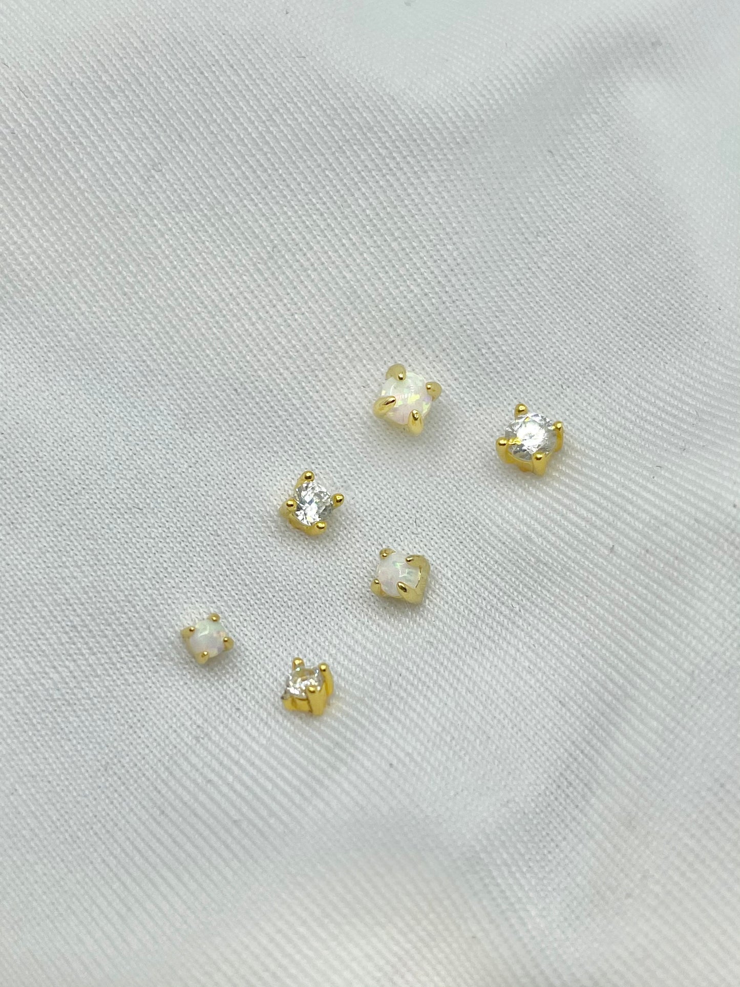 S925 Moonshine Studs