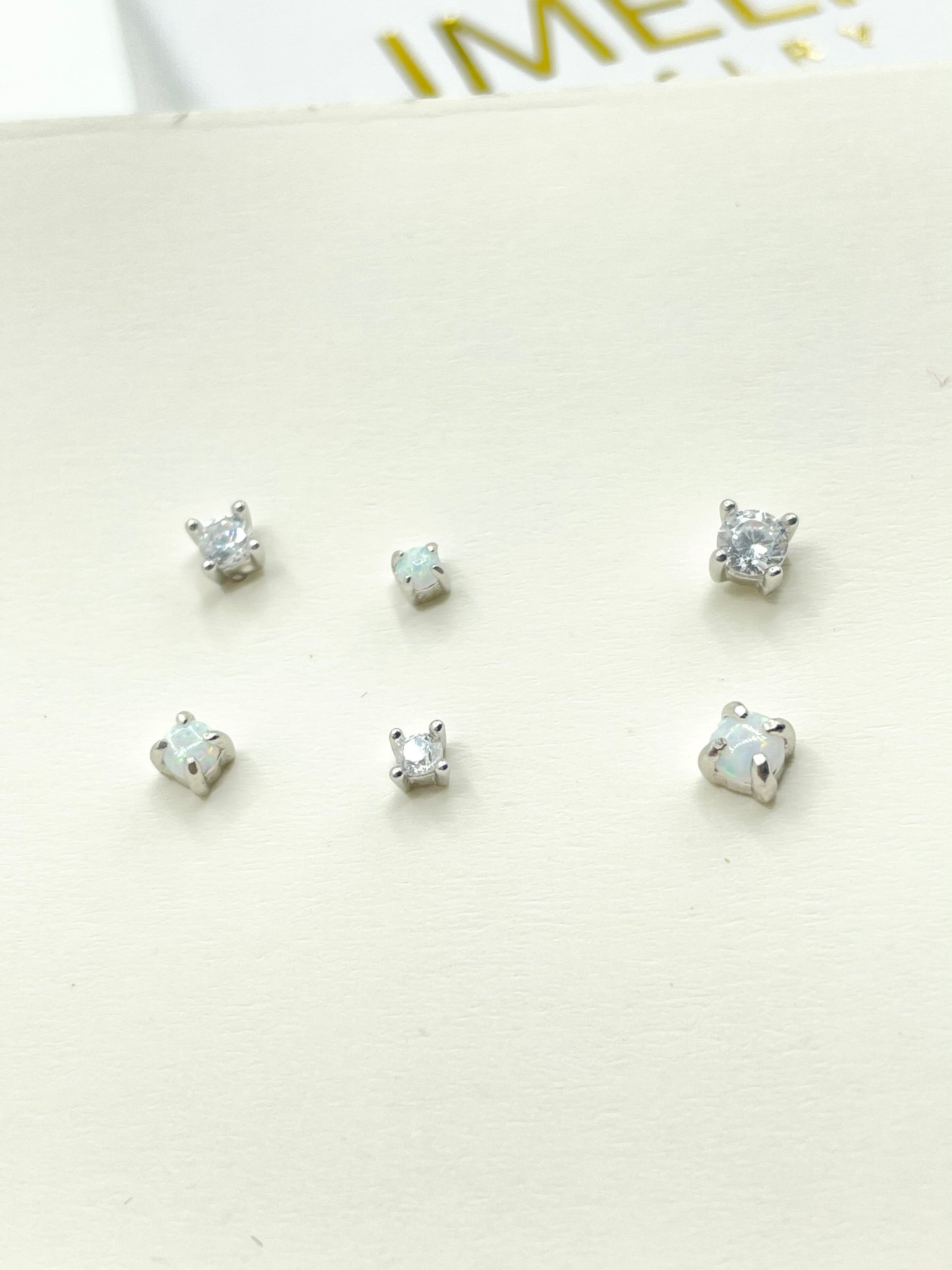S925 Moonshine Studs