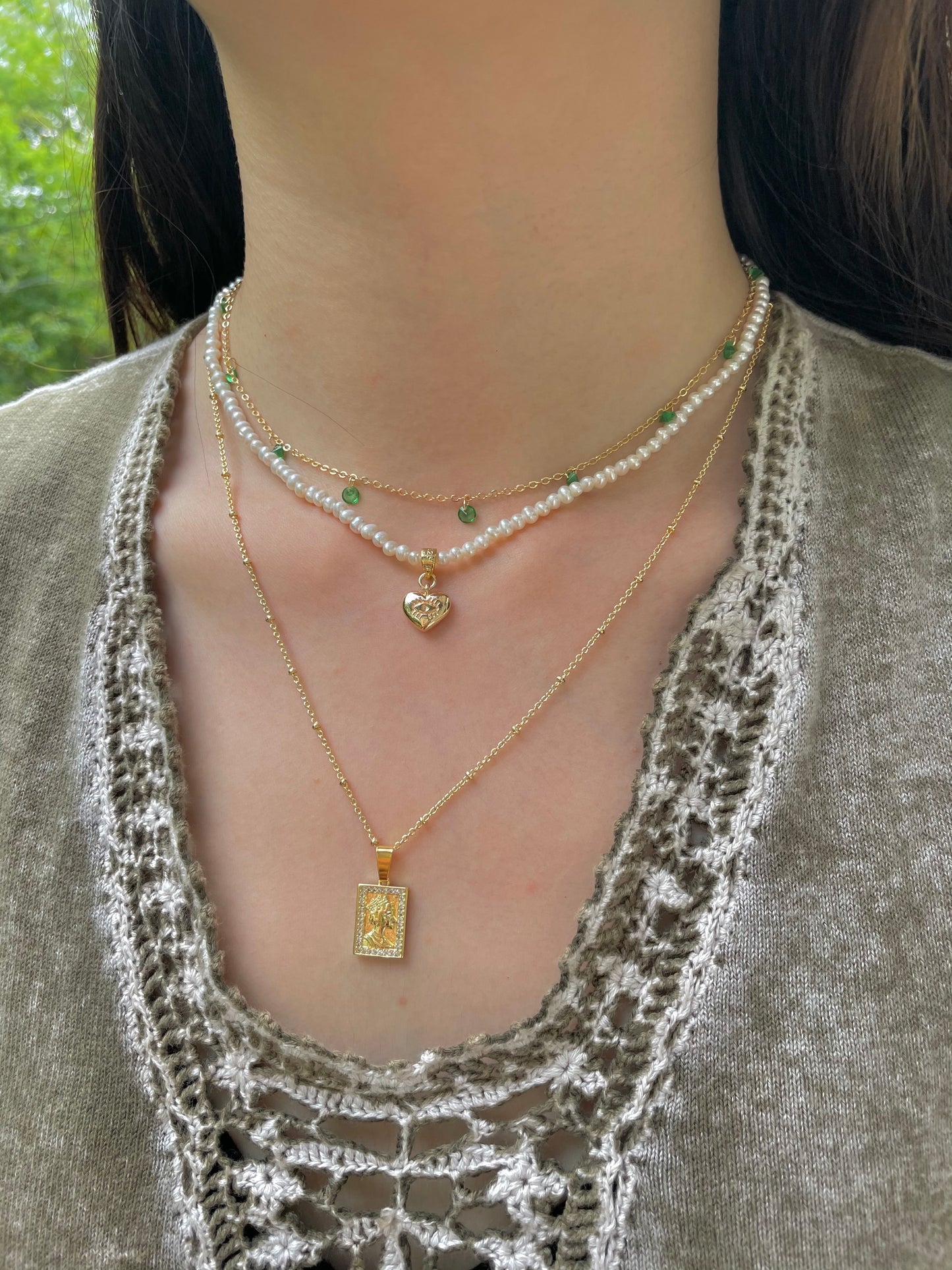 14k Elizabeth Necklace