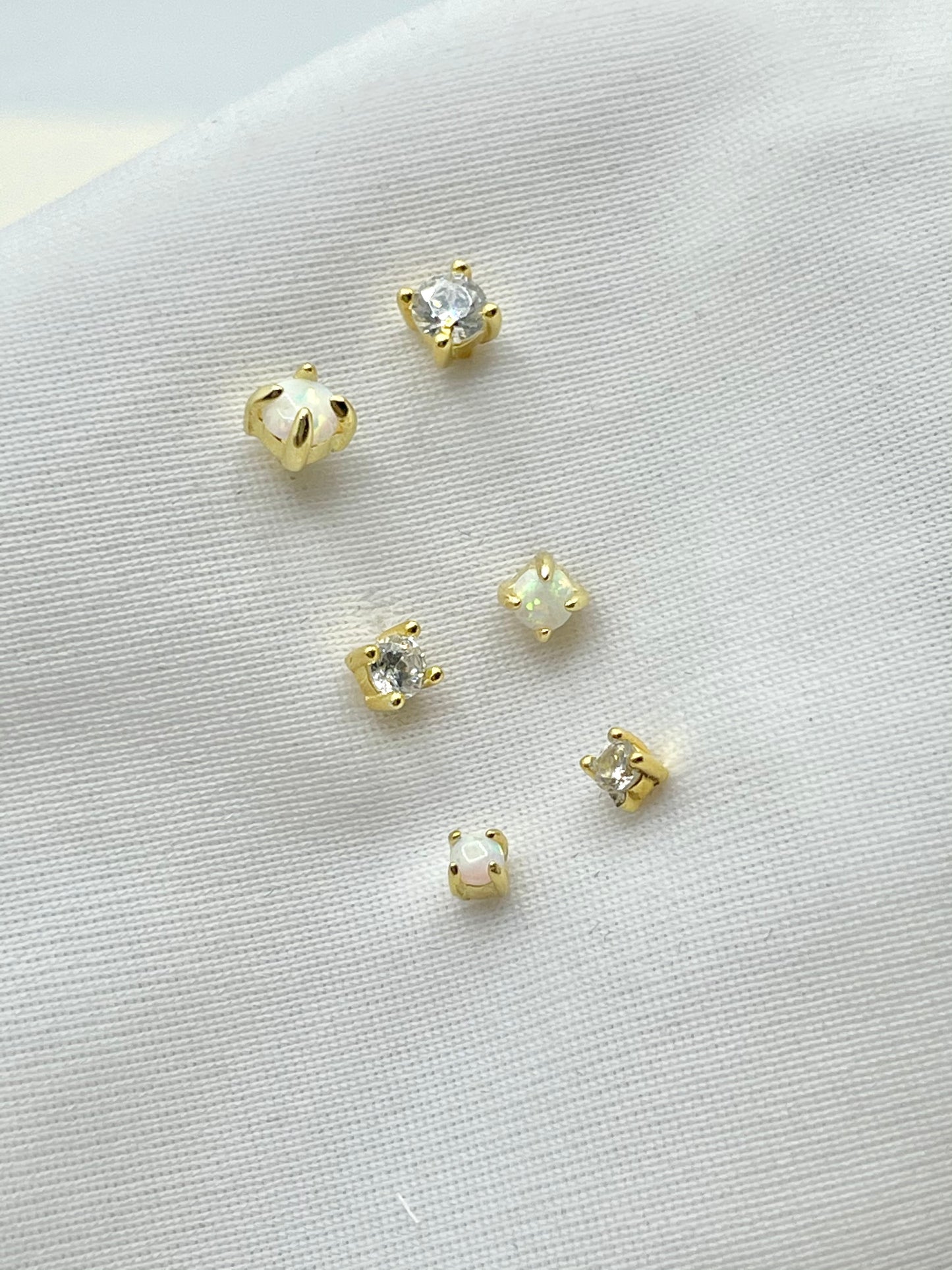 S925 Moonshine Studs